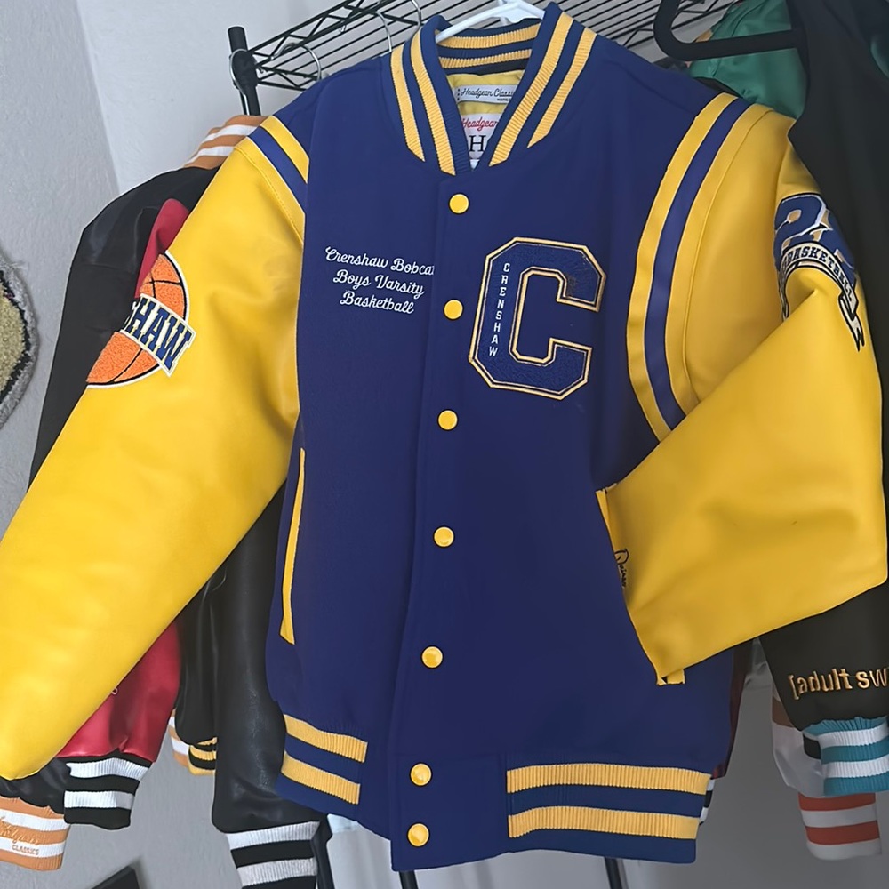 Brand new varsity jacket Crenshaw Bobcats super fresh and clean